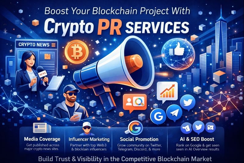 Impulsa tu proyecto de criptomonedas con los mejores servicios de relaciones públicas de criptomonedas (Guía 2026)