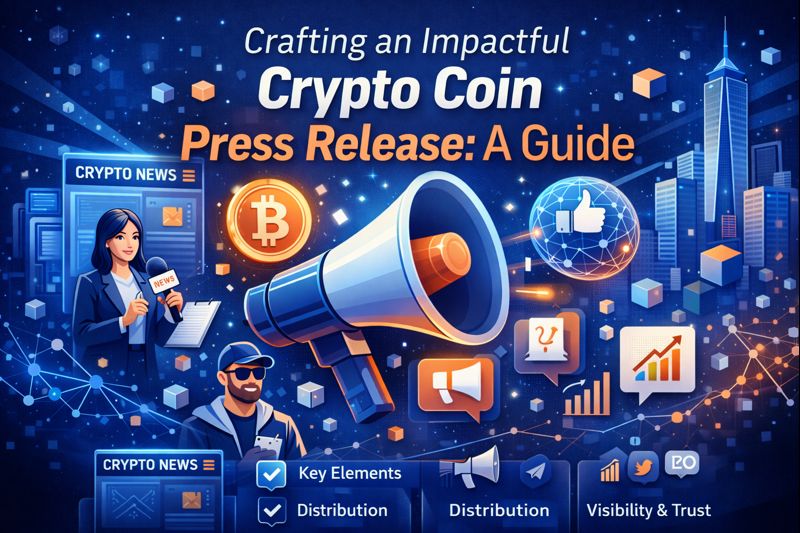 Cómo redactar un comunicado de prensa impactante sobre una criptomoneda: una guía